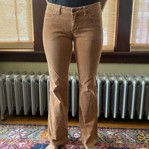 Y2K era F21 Low-waist bell-bottom cords